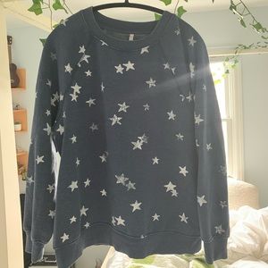 Star Pattern Sweatshirt